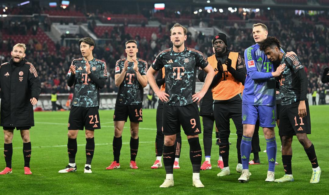 بایرن میونشن یاریی لوتكەی بۆندسلیگای لە شتوتگارت بردەوە