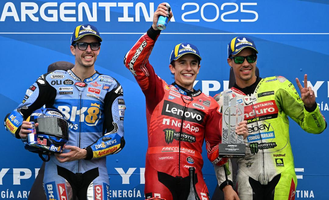 مارك ماركێز خەڵاتی گراند پریكسی مۆتۆ جی پی ئەرژەنتینی بردەوە